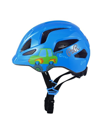 Casca Ciclism Copii P2R MASCOT - 48-52 cm, XS, Albastru, Culoare produs: Albastru, Marime produs: XS, imaginea nr. 2