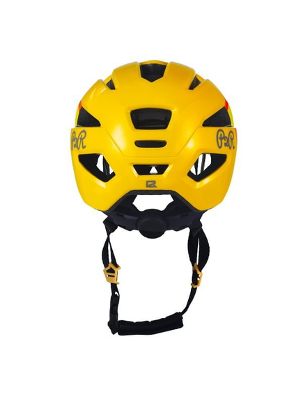 Casca Ciclism Copii P2R MASCOT - 48-52 cm, XS, Galben, Culoare produs: Galben, Marime produs: XS, imaginea nr. 4