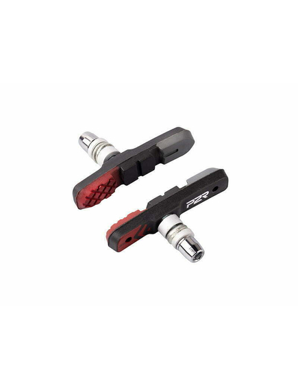 Saboti Frana Bicicleta MTB 72mm, P2R Threestop, Negru-Rosu-Gri