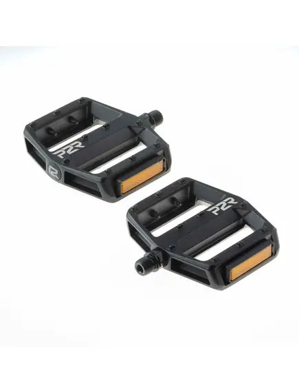 Pedale Mtb/Bmx Alu P2R Flatman 10, Negru