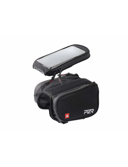 Borseta Cadru Bicicleta P2R Twinner ELS - Pentru Telefon, Gri, imaginea nr. 4 Borseta Cadru Bicicleta P2R Twinner ELS - Pentru Telefon, Gri, imaginea nr. 4