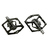 Pedale P2R Flatman 70SPD, 3SB - Negru