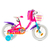 Bicicleta Copii DHS Icecream - 16 Inch, Roz
