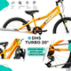 Bicicleta Copii DHS Turbo - 20 Inch, Portocaliu Bicicleta Copii DHS Turbo - 20 Inch, Portocaliu