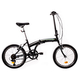 Bicicleta Pliabila Dhs 2095 - 20 Inch, Negru Bicicleta Pliabila Dhs 2095 - 20 Inch, Negru