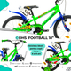 Bicicleta Copii DHS Football - 18 Inch, Verde
