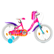 Bicicleta Copii DHS Icecream - 18 Inch, Roz