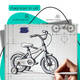 Bicicleta Copii DHS Icecream - 20 Inch, Roz Bicicleta Copii DHS Icecream - 20 Inch, Roz