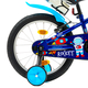 Bicicleta Copii DHS Rocket - 18 Inch, Albastru
