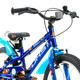 Bicicleta Copii DHS Rocket - 18 Inch, Albastru