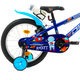 Bicicleta Copii DHS Rocket - 18 Inch, Albastru