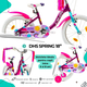 Bicicleta Copii DHS Spring - 18 Inch, Mov