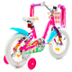 Bicicleta Copii DHS Summer - 14 Inch, Roz