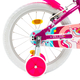 Bicicleta Copii DHS Unicorn - 18 Inch, Roz/Albastru