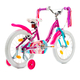 Bicicleta Copii DHS Unicorn - 18 Inch, Roz/Albastru