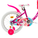 Bicicleta Copii DHS Unicorn - 18 Inch, Roz/Albastru