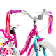 Bicicleta Copii DHS Unicorn - 20 Inch, Roz/Albastru