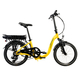 Bicicleta Electrica Pliabila Devron 20122 - 20 Inch, S, Galben
