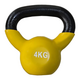 Kettlebell Otel - 4 Kg, Negru-Galben