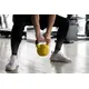 Kettlebell Otel - 4 Kg, Negru-Galben