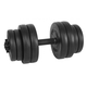 Set Gantera Strong - 15 Kg, Negru Set Gantera Strong - 15 Kg, Negru