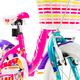 Bicicleta Copii DHS Icecream - 16 Inch, Roz