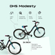 Bicicleta Copii DHS Modesty - 24 Inch, Gri Bicicleta Copii DHS Modesty - 24 Inch, Gri