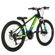 Bicicleta Copii Devron Alaska - 24 Inch, Negru-Verde