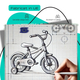 Bicicleta Copii Dhs Terrana 2423 - 24 Inch, Albastru/Rosu Bicicleta Copii Dhs Terrana 2423 - 24 Inch, Albastru/Rosu