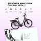 Bicicleta Electrica Corwin 28124 - 28 Inch, M, Gri