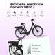Bicicleta Electrica Corwin 28320 - 28 Inch, L, Negru