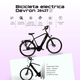 Bicicleta Electrica Devron 28427 - 28 Inch, M, Negru - Disc Brake