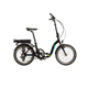 Bicicleta Electrica Pliabila Devron 20122 - 20 Inch, S, Negru