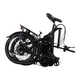 Bicicleta Electrica Pliabila Devron 20126 - 20 Inch, M, Negru