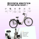 Bicicleta Electrica Prophete 52421 - 28 Inch, M, Alb