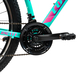 Bicicleta MTB Colinelli COL22, Marimea M, 29 inch, Turcoaz, Schimbator Shimano, 21 Viteze, Cadru Aluminiu, Frane V - Brake