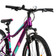 Bicicleta MTB Colinelli COL22, Marimea S, 29 inch, Violet, Schimbator Shimano, 21 Viteze, Cadru Aluminiu, Frane V - Brake