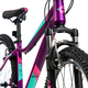 Bicicleta MTB Colinelli COL22, Marimea S, 29 inch, Violet, Schimbator Shimano, 21 Viteze, Cadru Aluminiu, Frane V - Brake