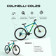 Bicicleta MTB Colinelli COL25, Marimea M, 29 inch, Verde, Schimbator Shimano ST-EF500 EZ-FIRE PLUS, 24 Viteze, Cadru Aluminiu, Frane pe Disc Bicicleta MTB Colinelli COL25, Marimea M, 29 inch, Verde, Schimbator Shimano ST-EF500 EZ-FIRE PLUS, 24 Viteze, Cadru Aluminiu, Frane pe Disc