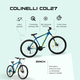 Bicicleta MTB Colinelli COL27, Marimea M, 29 inch, Albastru, Schimbator Shimano Altus, 24 Viteze, Cadru Aluminiu, Frane pe Disc Bicicleta MTB Colinelli COL27, Marimea M, 29 inch, Albastru, Schimbator Shimano Altus, 24 Viteze, Cadru Aluminiu, Frane pe Disc