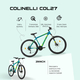 Bicicleta MTB Colinelli COL27, Marimea M, 29 inch, Verde, Schimbator Shimano Altus, 24 Viteze, Cadru Aluminiu, Frane pe Disc Bicicleta MTB Colinelli COL27, Marimea M, 29 inch, Verde, Schimbator Shimano Altus, 24 Viteze, Cadru Aluminiu, Frane pe Disc