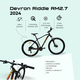 Bicicleta Mtb Devron Riddle RM2.7 2024 - 27.5 Inch, L, Negru