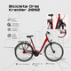 Bicicleta Oras Kreidler 2892 - 28 inch, XL, Rosu