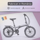 Bicicleta Pliabila Devron 16010 - 16 inch, Alb