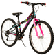 Bicicleta Copii DHS Turbo - 24 Inch, Negru-Roz Bicicleta Copii DHS Turbo - 24 Inch, Negru-Roz