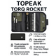 Set scule bicicleta Topeak TORQ ROCKET MINI DX