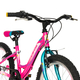 Bicicleta Copii DHS Modesty - 24 Inch, Roz