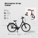 Bicicleta Oras Kieler - 28 Inch, M, Gri Bicicleta Oras Kieler - 28 Inch, M, Gri