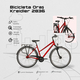 Bicicleta Oras Kreidler 2836 - 28 inch, S, Rosu Bicicleta Oras Kreidler 2836 - 28 inch, S, Rosu