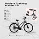 Bicicleta Trekking Kreidler LD - 28 Inch, L, Negru